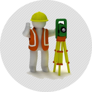 Serviços prestados pela IMA Topografia.